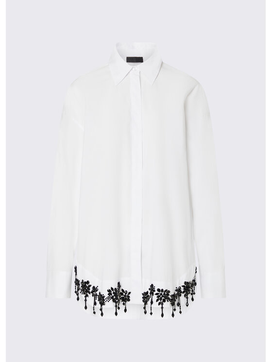 Liu Jo Liu Jo Camicia CF6144T039A11111 Bianco Loose Fit