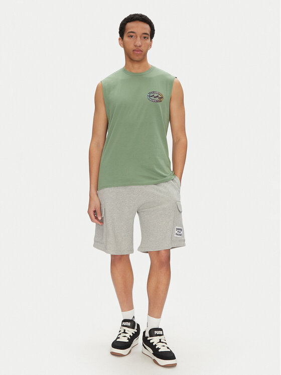 Billabong Billabong Majica brez rokavov EBYZT00305 Zelena Regular Fit