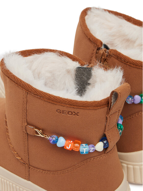 Geox Geox Čižmy J Laquinny Girl J66M3E 000AU C6627 S Hnedá