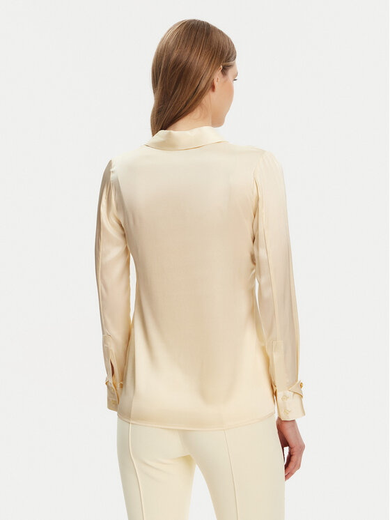 Elisabetta Franchi Elisabetta Franchi Cămașă CA-101-51E2-V420 Galben Regular Fit