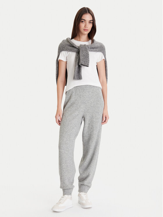 Calvin Klein Underwear Calvin Klein Underwear Teplákové nohavice LV00QS7569 Sivá Regular Fit