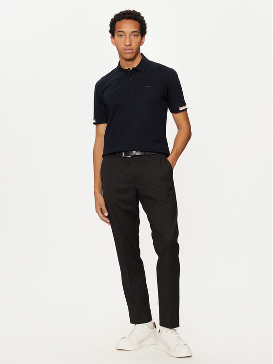BOSS Boss Polo Parlay 147 50467113 Granatowy Regular Fit