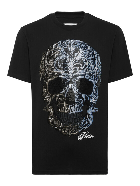 PHILIPP PLEIN PHILIPP PLEIN T-Shirt 27109 Czarny Regular Fit