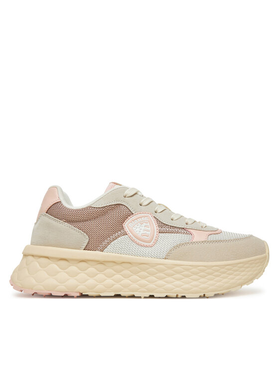 Blauer Sneakers q-roa-34893 Bej