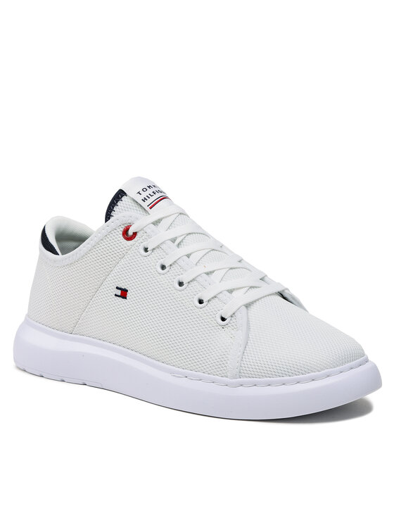 Tommy Hilfiger Tommy Hilfiger Tossud Lightweight Textile Cupsole FM0FM04426 Valge