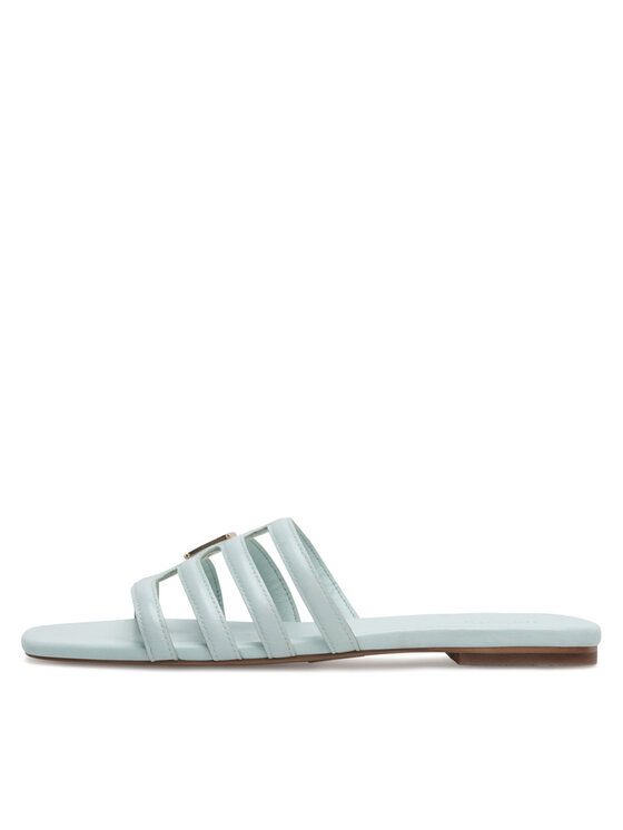 Badura Badura Klapki JEAN-113775 Zielony