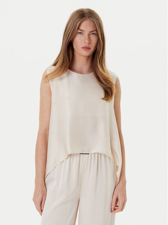 Eleh Eleh Palaidinė ESS250048 Écru Regular Fit