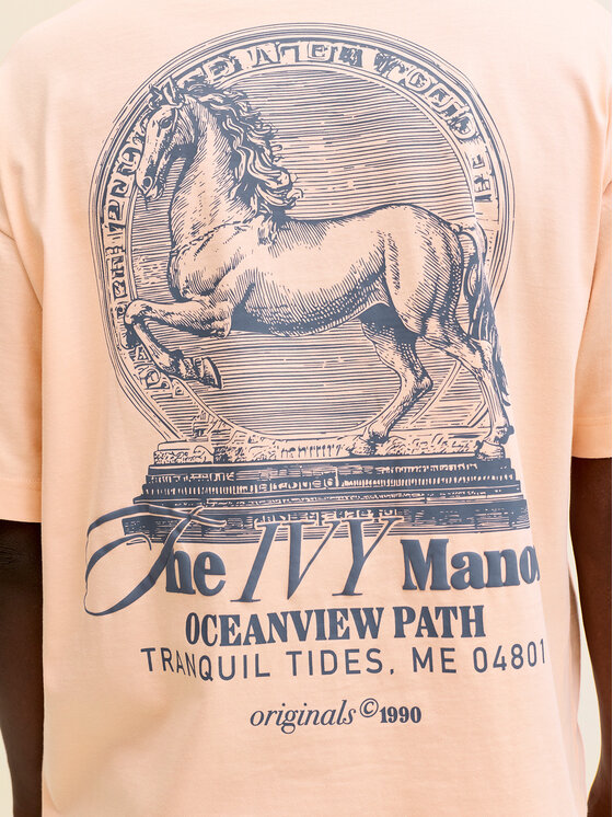 Jack & Jones Jack & Jones T-krekls Maine 12291780 Rozā Regular Fit