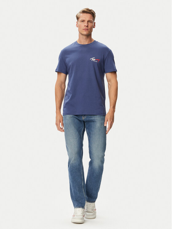 Tommy Jeans Tommy Jeans T-särk DM0DM22538 Sinine Regular Fit