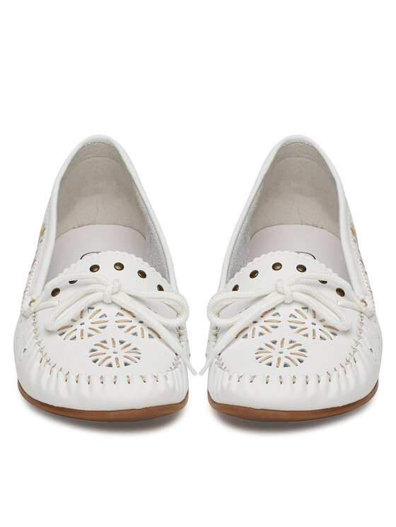 Rieker Rieker Mocassini L6396-80 Bianco
