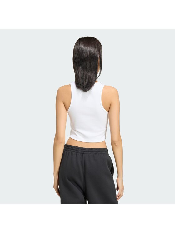 adidas adidas Top 165371 Biały Slim Fit