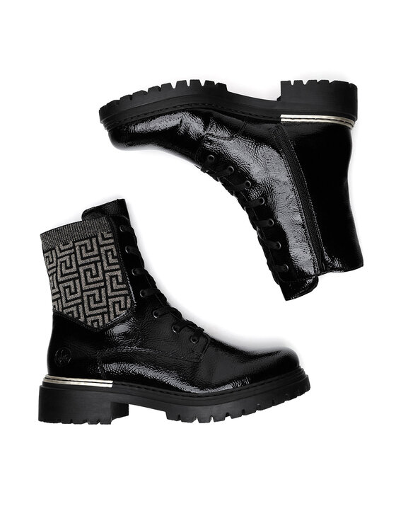 Rieker Rieker Botine 72607-00 Negru