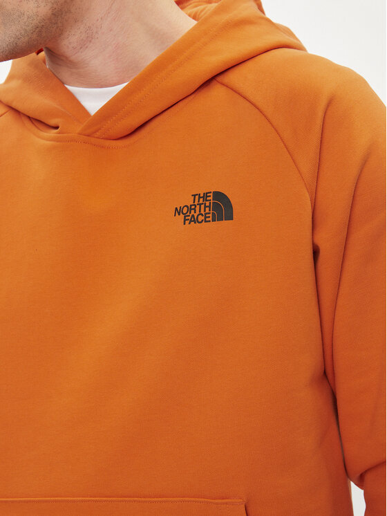 The North Face The North Face Суитшърт Redbox NF0A2ZWU Оранжев Regular Fit