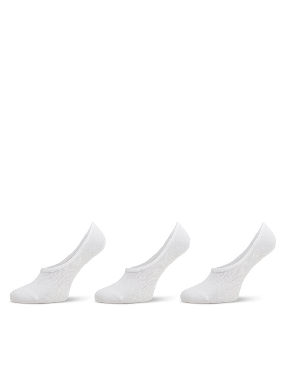 Set de 3 perechi de șosete scurte de damă JENNY 4WB-001-SS24 Alb