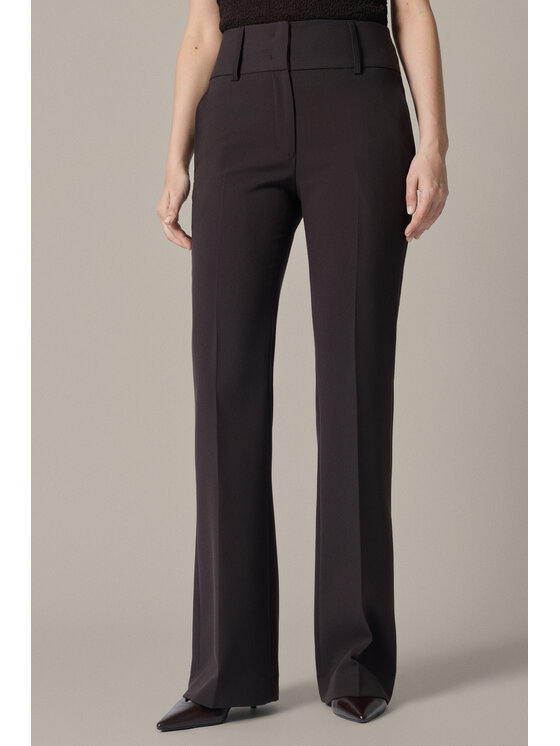 Lancerto Lancerto Spodnie materiałowe Bormio SP073225000018 Brązowy Regular Fit