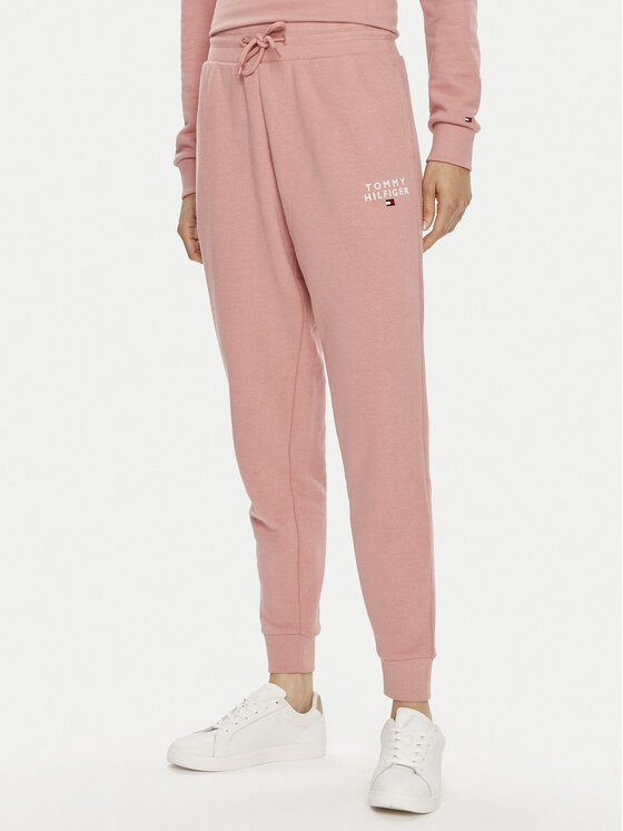 Tommy Hilfiger Pantaloni da tuta UW0UW04522 Rosa Regular Fit, taglia : XL