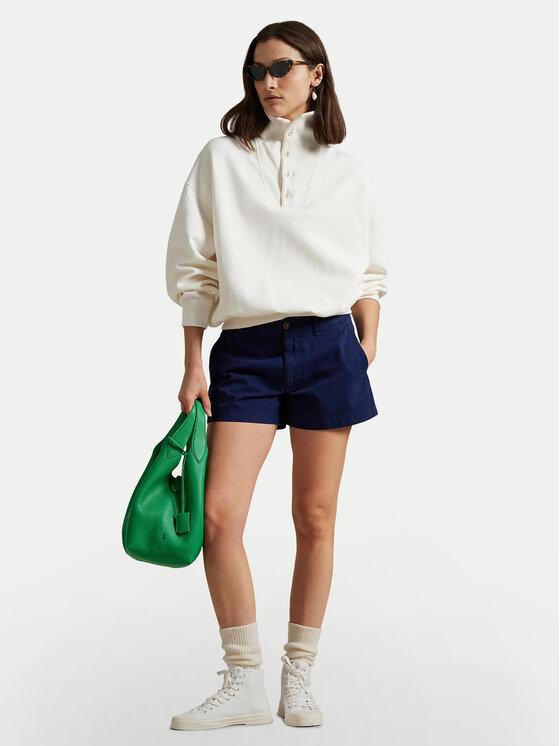Polo Ralph Lauren Polo Ralph Lauren Шорти от плат 211963798004 Тъмносин Straight Fit
