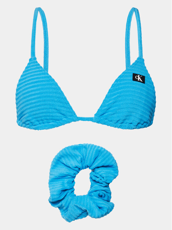 Calvin Klein Swimwear Calvin Klein Swimwear Vrchný diel bikín KW0KW02468 Modrá
