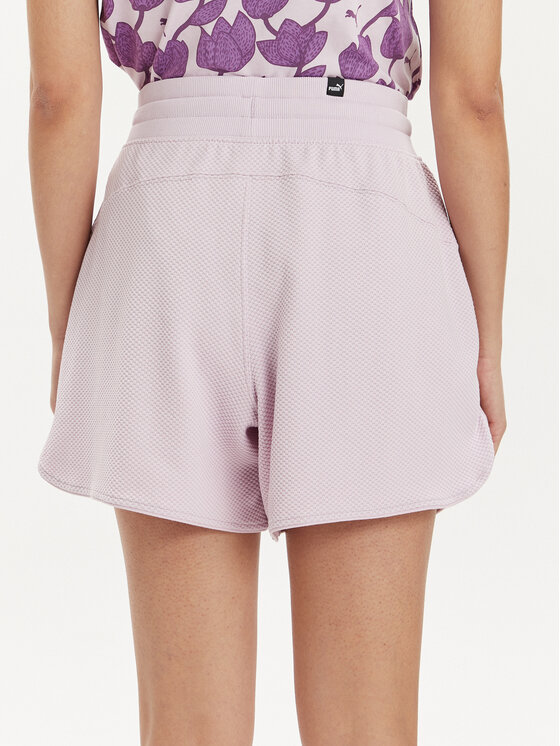 Puma Puma Спортни шорти HER 678701 Виолетов Regular Fit