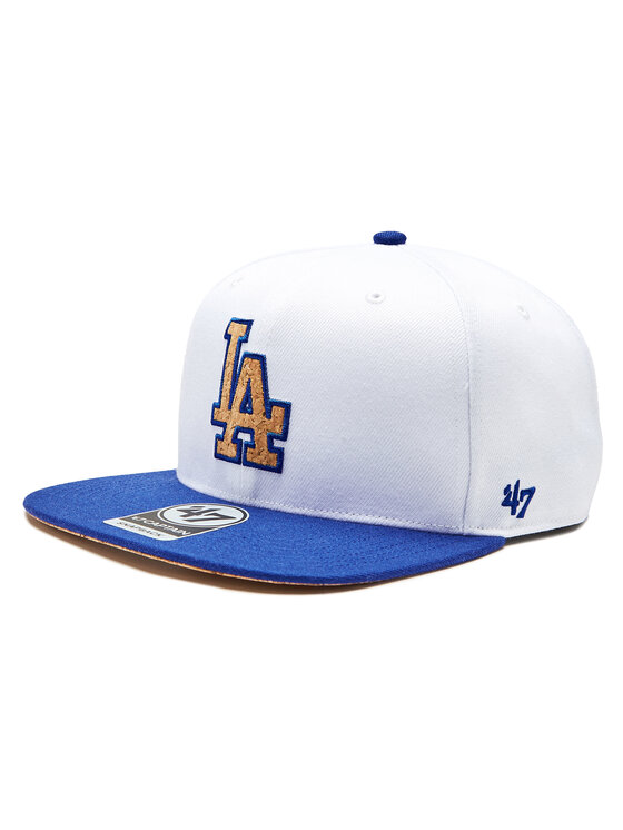 47 Brand Kepurė su snapeliu MLB Los Angeles Dodgers Corkscrew 47 CAPTAIN B-CORKS12WBP-WH Balta