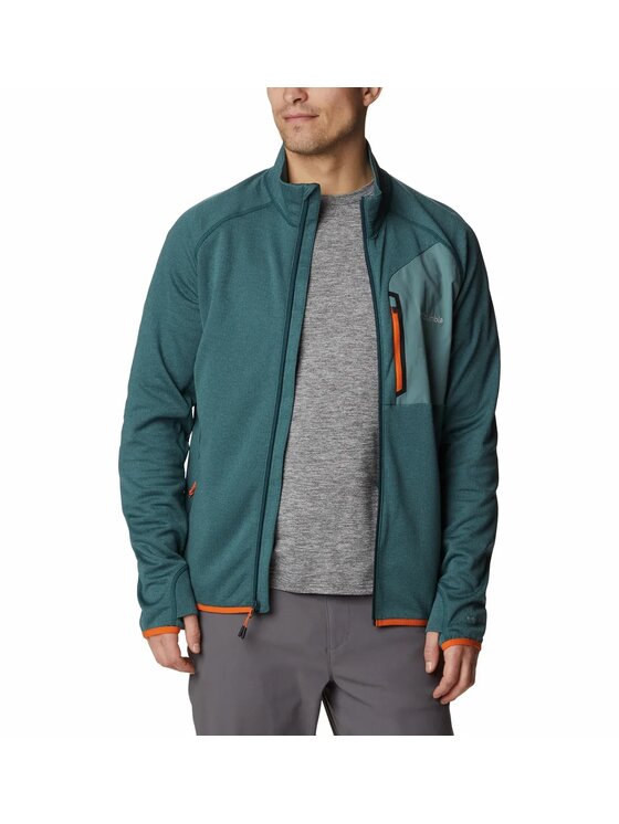 Columbia Columbia Bluza 203131 Zielony Regular Fit