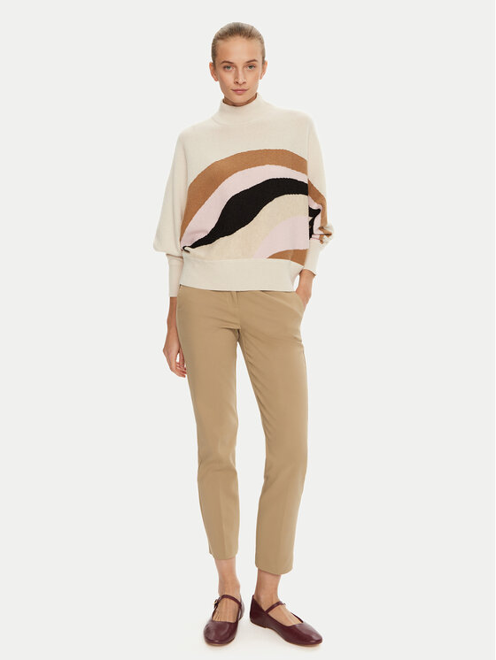 Marella Marella Pantaloni chino Incom 2423136041 Marrone Regular Fit