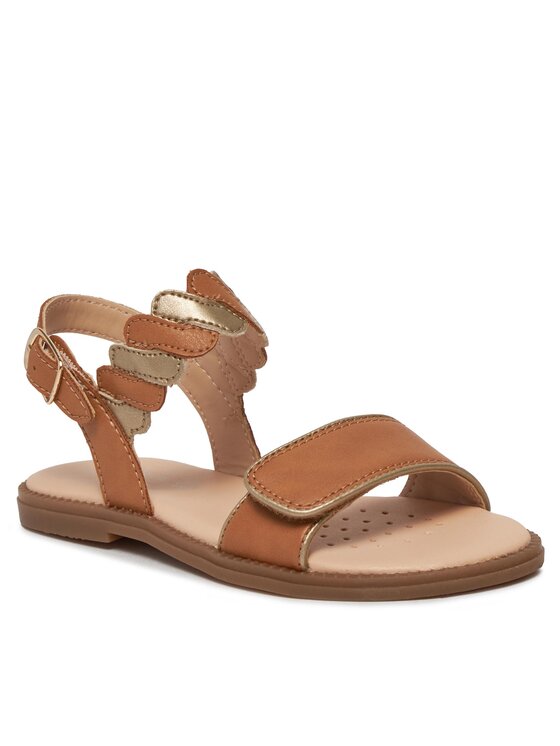 Geox Geox Sandale J Sandal Karly Girl J4535G 054AJ C5B2U S Bež