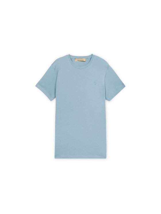 Trussardi Trussardi T-Shirt G0228000123N024 Niebieski jasny Regular Fit