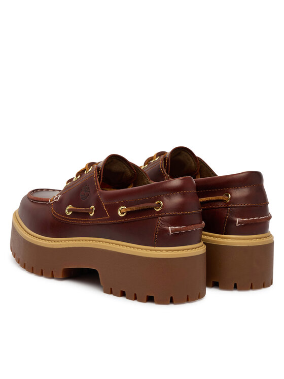 Timberland Timberland Loaferek Stone Street Boat TB0A2QDMD571 Barna