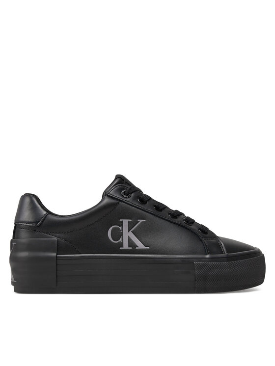 Calvin Klein Jeans Snīkeri Vulc Flatform YW0YW01613 Melns