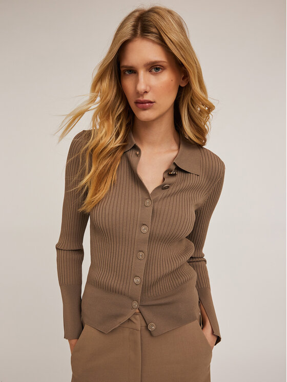 Motivi Motivi Maglione M149W003184N013 Crema Slim Fit