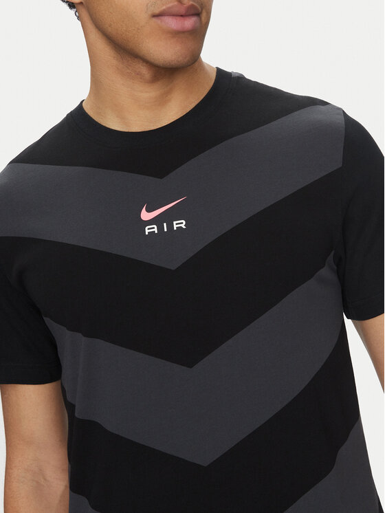 Nike Nike T-särk HF5526 010 Must Regular Fit