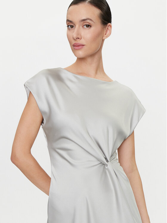 Dixie Dixie Coctailkleid ALAZPBH Grau Regular Fit