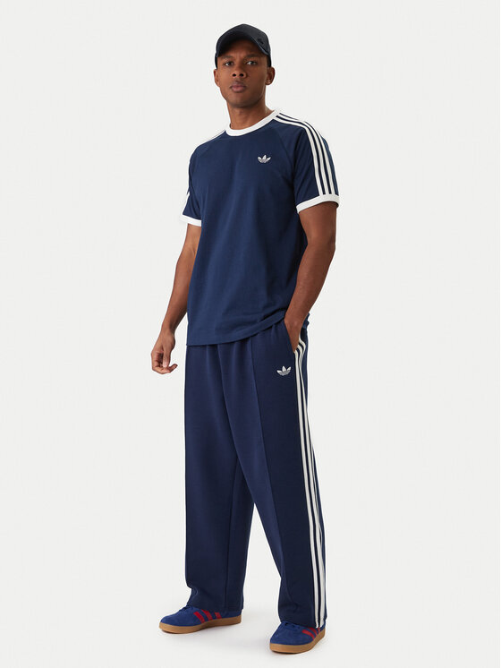 adidas adidas Spodnie dresowe adicolor Spacer Track KD4087 Granatowy Baggy Fit