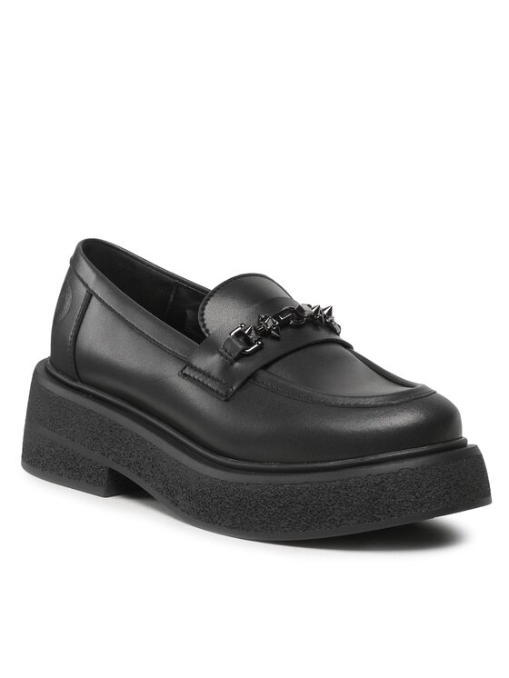 Altercore Altercore Loafersy Scarlett Vegan Czarny