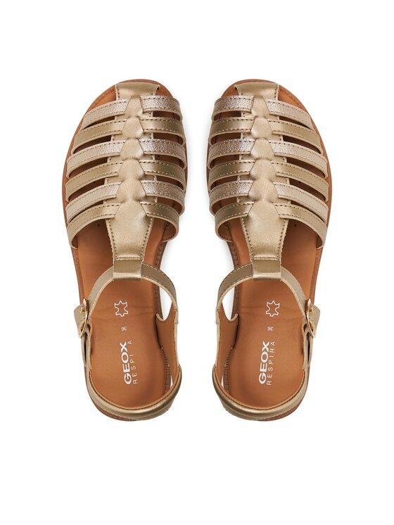 Geox Geox Sandale J Sandal Karly Girl J4535A 0NFQD C2010 D Auriu