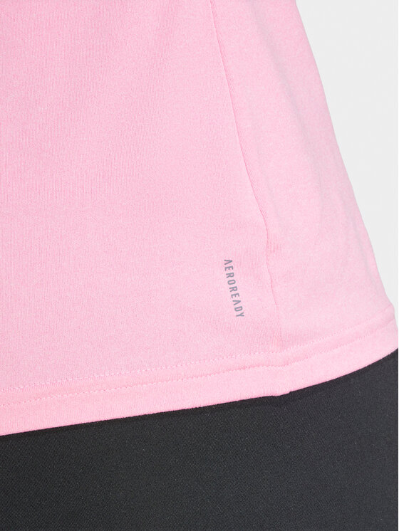 adidas adidas Тениска от техническо трико Train Essentials IS3963 Розов Slim Fit