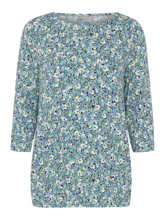 Fransa Bluză 20610507 Verde Regular Fit