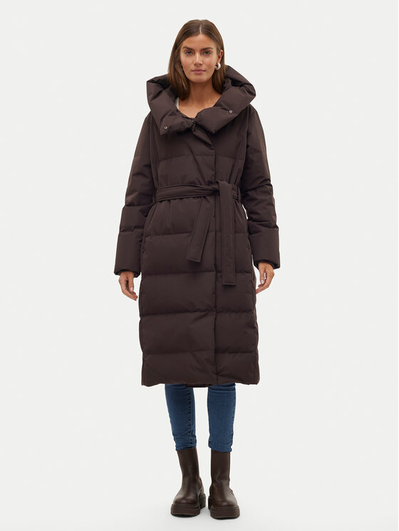 Vero Moda Vero Moda Vatovaná bunda Leonie 10311566 Hnědá Regular Fit