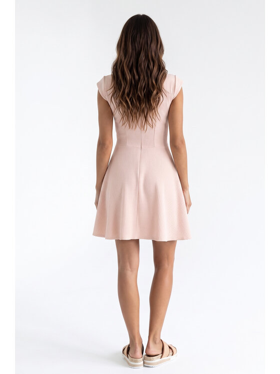 FIGL FIGL Sukienka codzienna M1369 Różowy Regular Fit