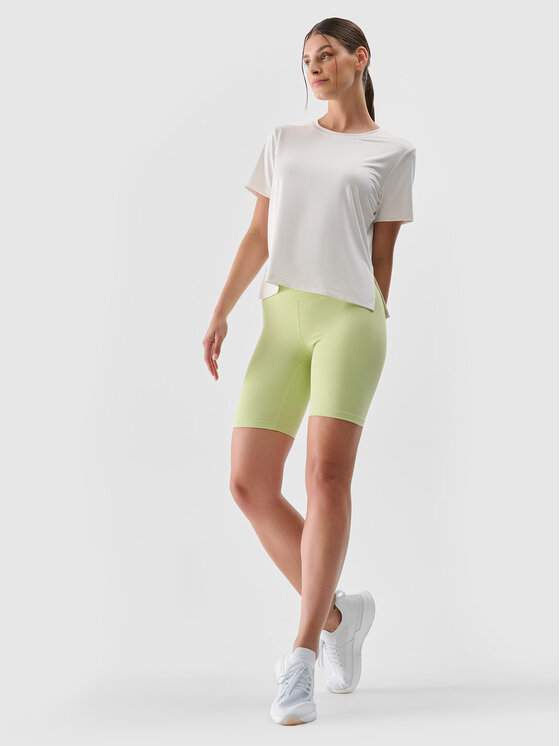 4F 4F Kolarki BASIC+ Zielony jasny Slim Fit