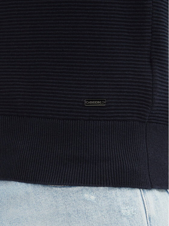 Geox Geox Strickjacke M5570B T3248 F1624 Dunkelblau Regular Fit