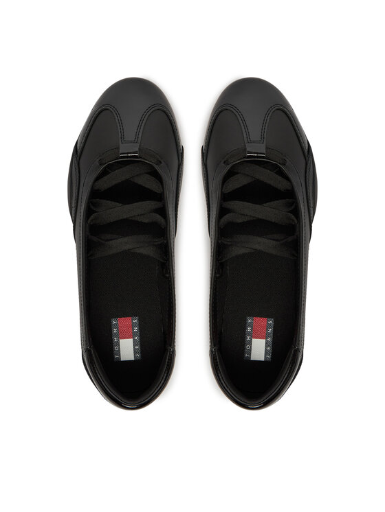 Tommy Hilfiger Tommy Hilfiger Balerini Tjw Ballet Sneaker EN0EN03169 Negru