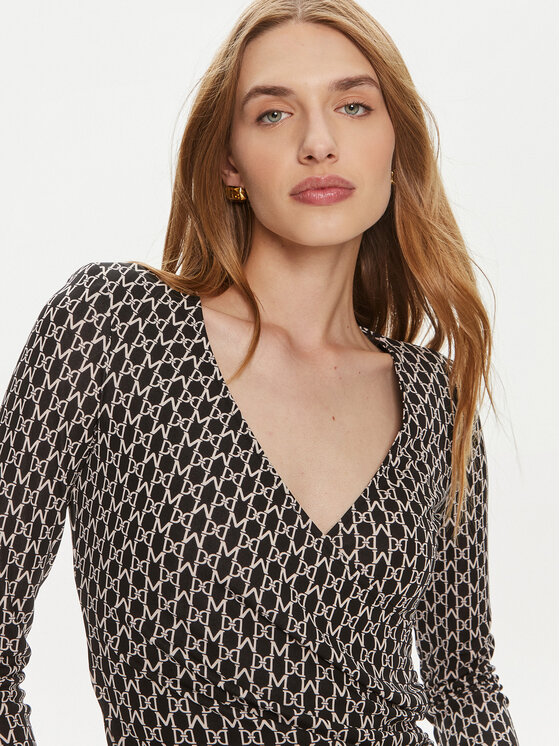 Marciano Guess Marciano Guess Bluse 4YGP00 6262A Schwarz Slim Fit