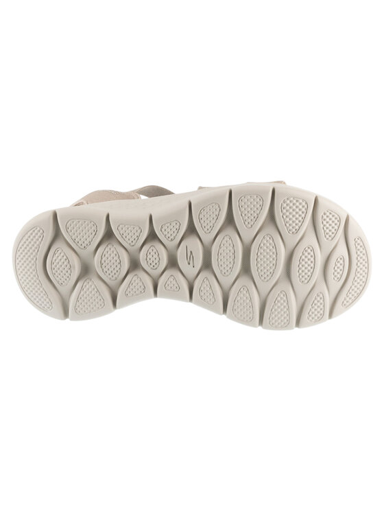 Skechers Skechers Sandali Slip-Ins: Go Walk Flex Sandal - Glimmer Up Beige