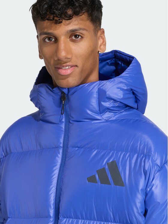 adidas adidas Kurtka puchowa Z.N.E. Puffer Climawarm Niebieski Loose Fit
