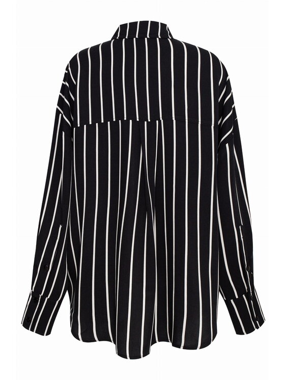 Magda Matyja Magda Matyja Koszula Tamara Shirt Granatowy Oversize
