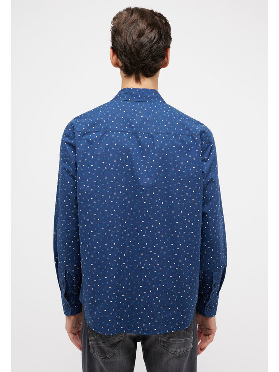 Mustang Mustang Camicia ELMORE Blu Regular Fit
