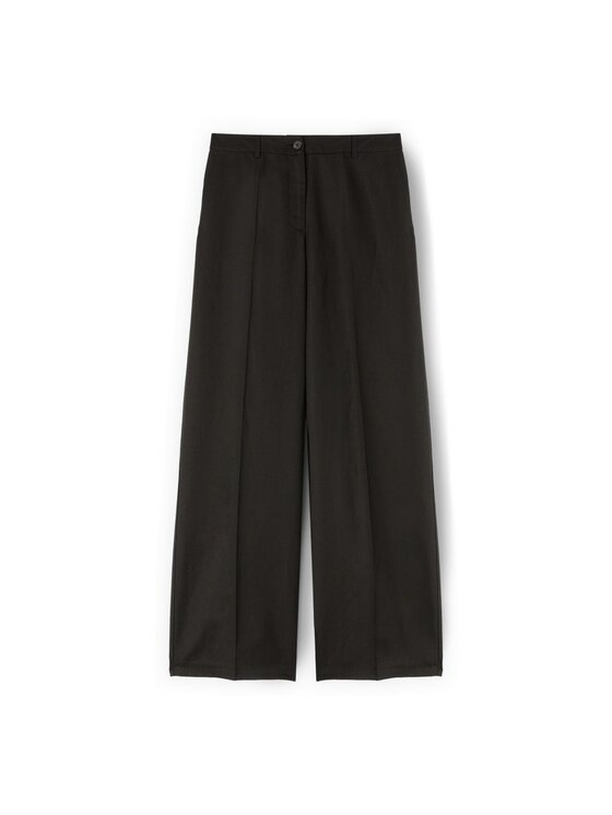 Motivi Motivi Pantaloni di tessuto P094Q004554N0Z3 Nero Over Fit