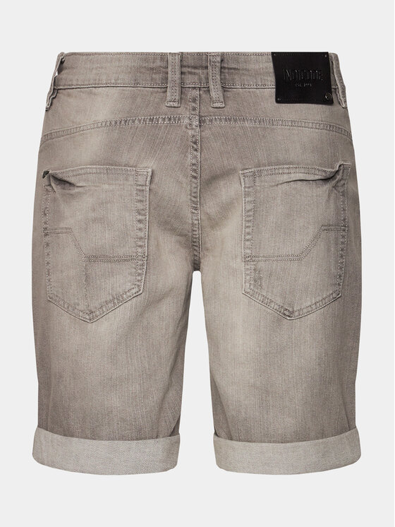 INDICODE INDICODE Дънкови шорти Kaden 70-100 Сив Regular Fit
